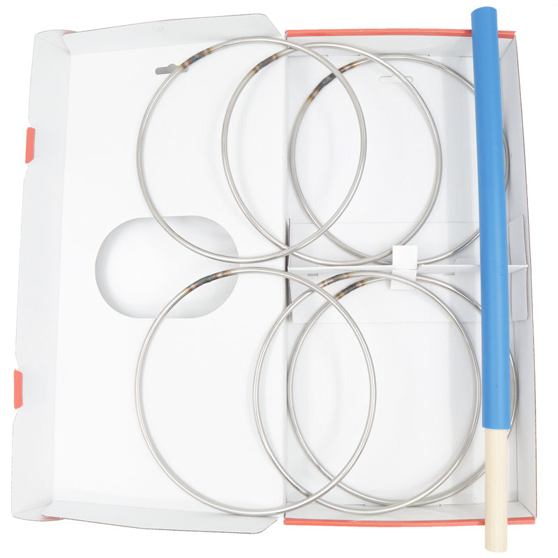 Heittis heittorengaspeli ruostumaton teräs 6mm