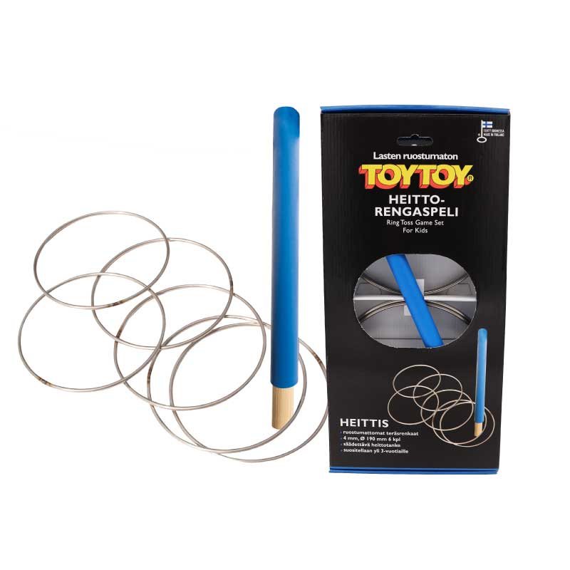 Lasten ruostumaton Heittis heittorengaspeli 4mm