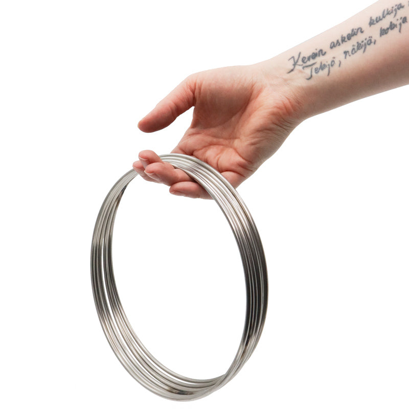 Lasten ruostumaton Heittis heittorengaspeli 4mm