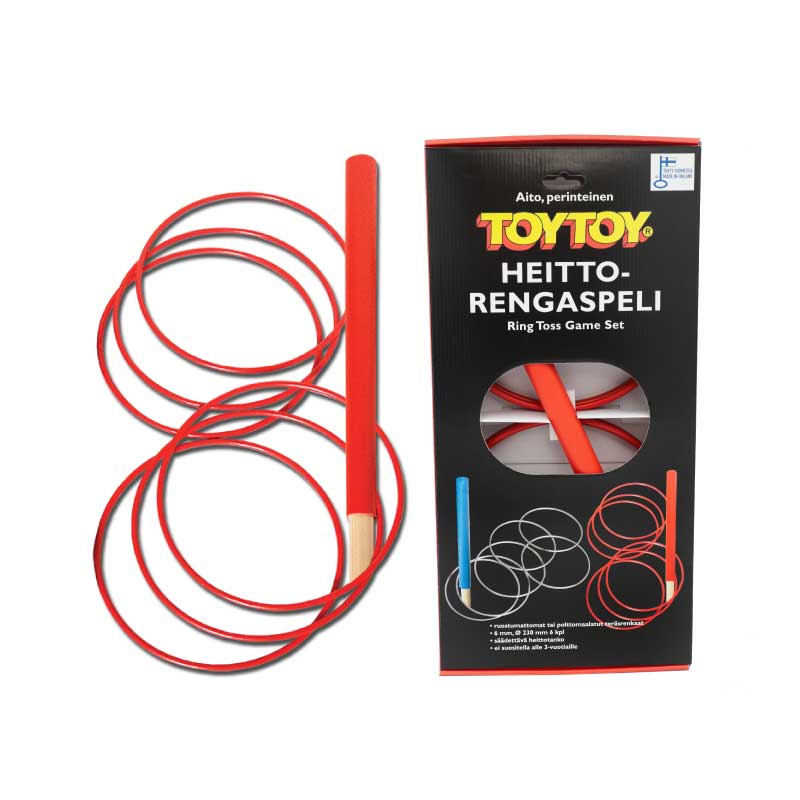 Heittis heittorengaspeli polttomaalattu teräs 6mm