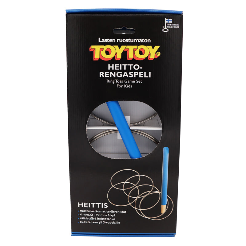 Lasten ruostumaton Heittis heittorengaspeli 4mm